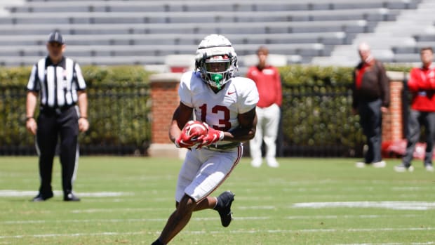 Jahmyr Gibbs, Alabama scrimmage 4/9/22
